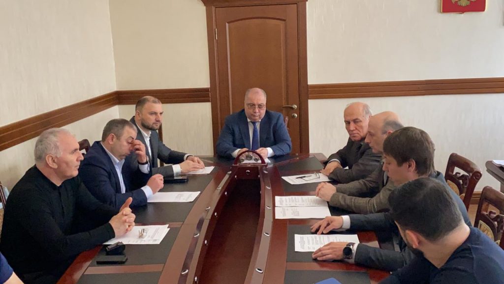 Заседание по вопросу подключения предпринимателей к системе маркировки